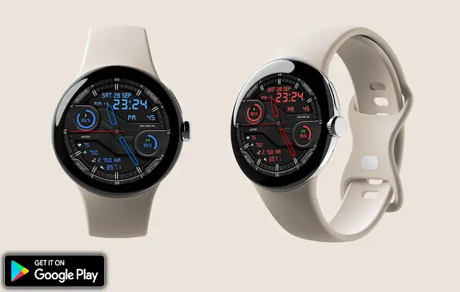 Hybrid Noxok Watch Face screenshot 4