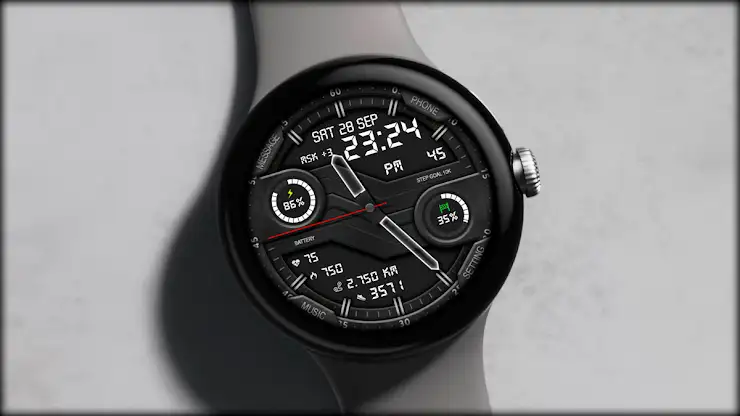 Hybrid Noxok Watch Face screenshot 1