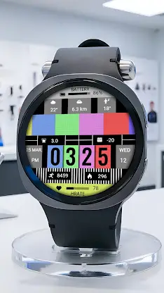 ZKin Watch Analog Fault Screen screenshot 1