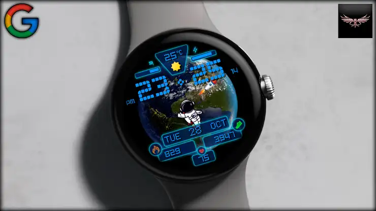 Animated Orbit Watch Face screenshot 2