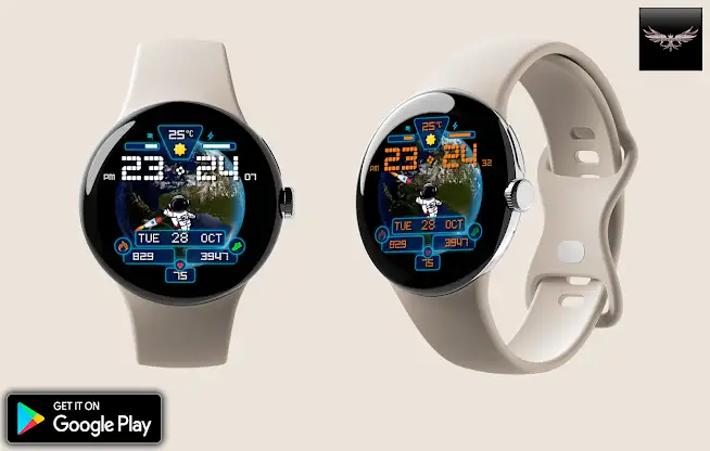 Animated Orbit Watch Face screenshot 3