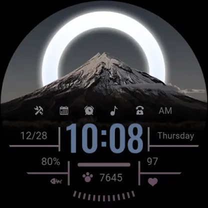 ZKin Watch Face Apex Month screenshot 7