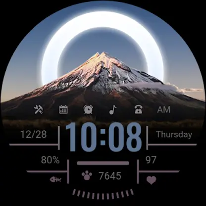 ZKin Watch Face Apex Month screenshot 6