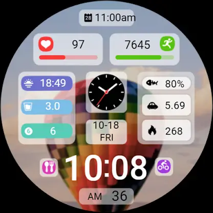 Balloon Component ZKin Watch screenshot 7