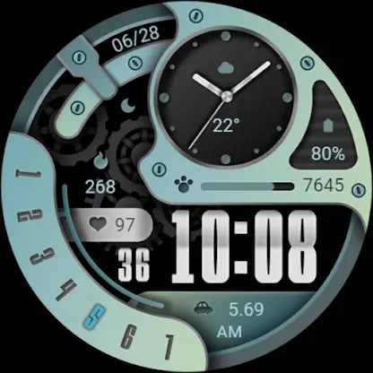 Bay Green For Wear OS screenshot 6