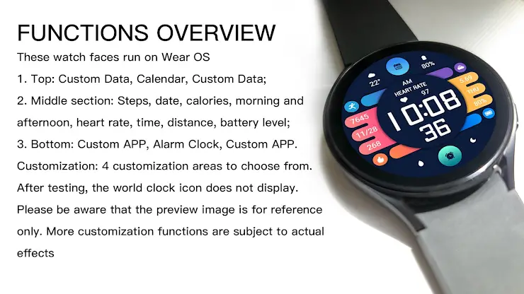 Beautiful Clouds For Wear OS screenshot 3