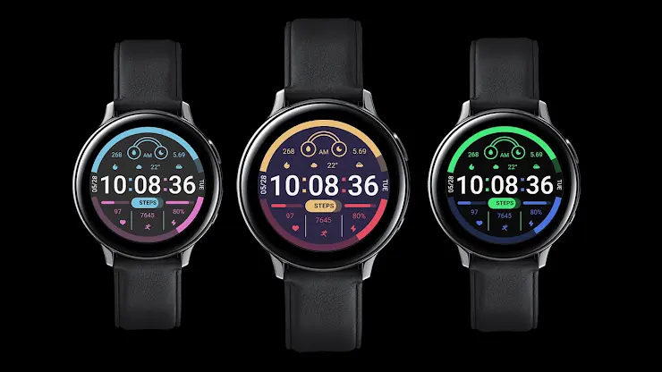 Bicolor Layering For Wear OS screenshot 3