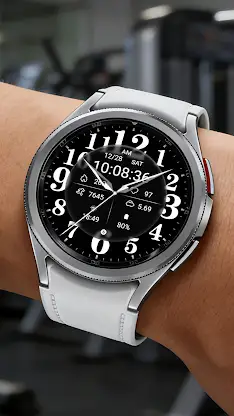 Black Shine Quartz For Wear OS screenshot 5