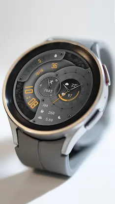 Blackened Steel For Wear OS screenshot 5