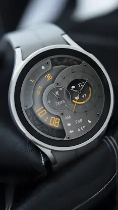 Blackened Steel For Wear OS screenshot 7