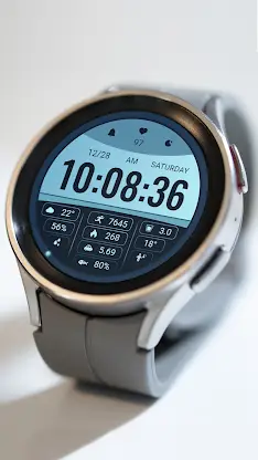 Blue Coast ZKin Watch Face screenshot 4
