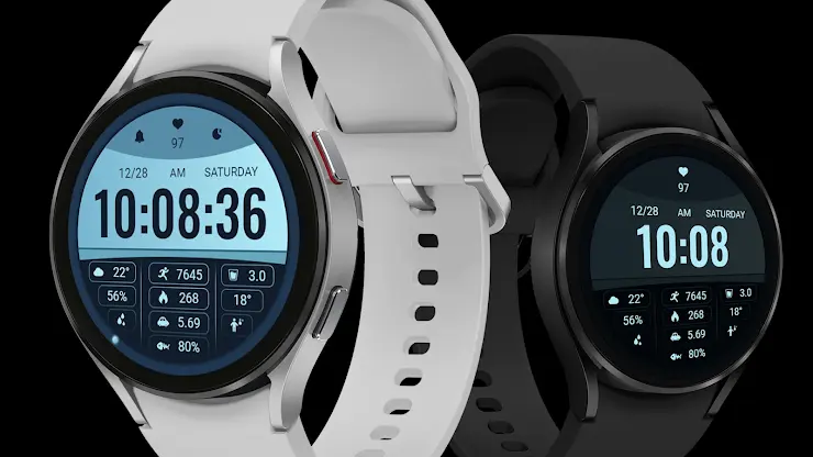 Blue Coast ZKin Watch Face screenshot 1