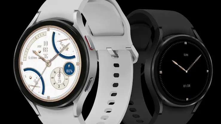 ZKin Watch Face Blue Quartz screenshot 1