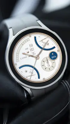 ZKin Watch Face Blue Quartz screenshot 2