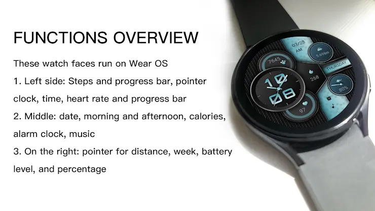 Bridging LCD For Wear OS screenshot 1