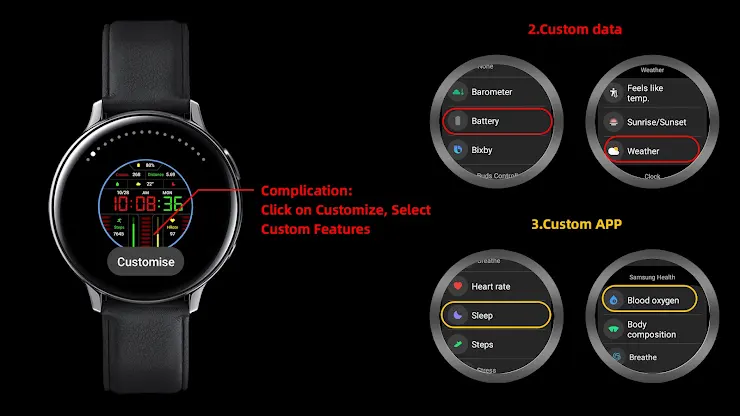 Bright Color LCD For Wear OS screenshot 2