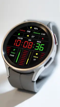 Bright Color LCD For Wear OS screenshot 5