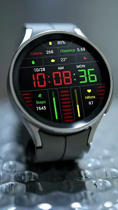 Bright Color LCD For Wear OS screenshot 6
