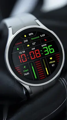 Bright Color LCD For Wear OS screenshot 7