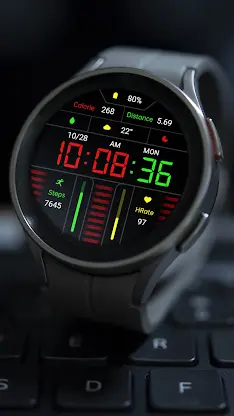 Bright Color LCD For Wear OS screenshot 8