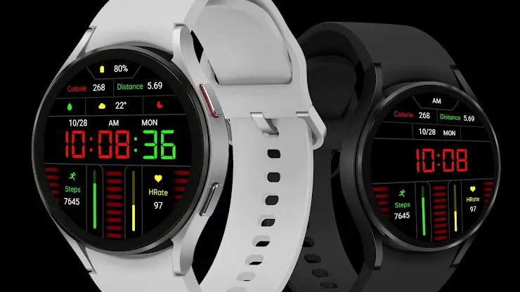Bright Color LCD For Wear OS screenshot 4