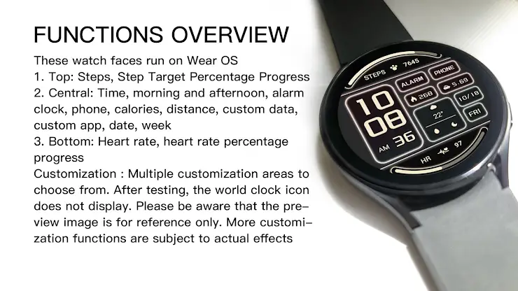 Bright Component For Wear OS screenshot 3
