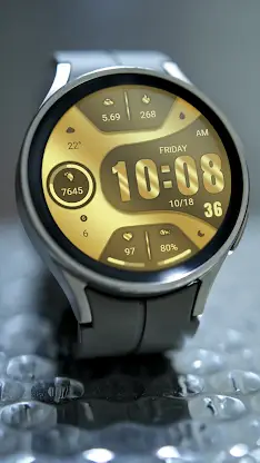 Bright Gold For Wear OS screenshot 6