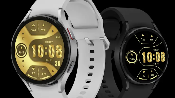 Bright Gold For Wear OS screenshot 4