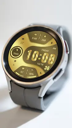 Bright Gold For Wear OS screenshot 5
