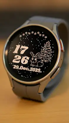 Rose Gold winter bunny snow screenshot 3