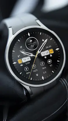 Business Dot Yellow ZKin Watch screenshot 2