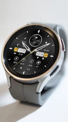 Business Dot Yellow ZKin Watch screenshot 3