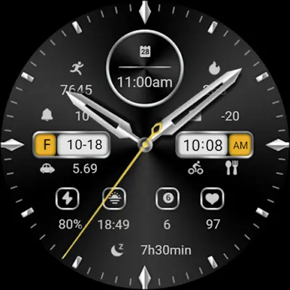 Business Dot Yellow ZKin Watch screenshot 8