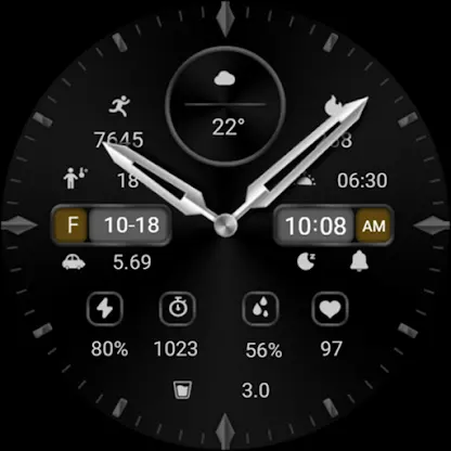 Business Dot Yellow ZKin Watch screenshot 7