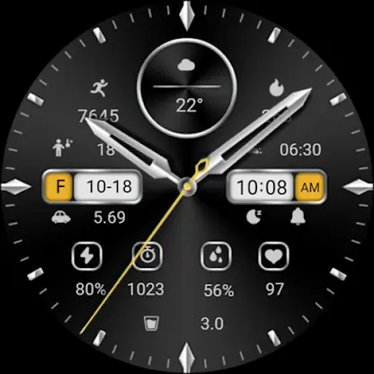 Business Dot Yellow ZKin Watch screenshot 6