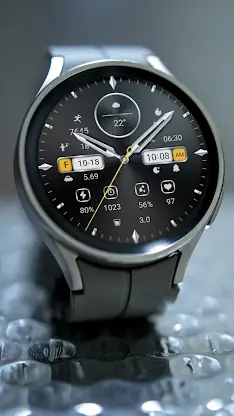 Business Dot Yellow ZKin Watch screenshot 4