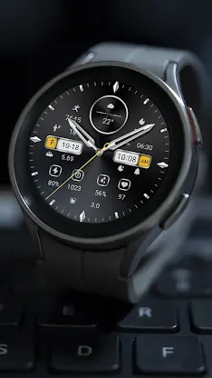 Business Dot Yellow ZKin Watch screenshot 5