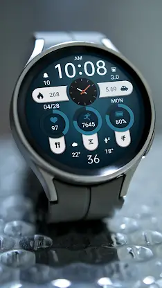 Button Component ZKin Watch screenshot 4