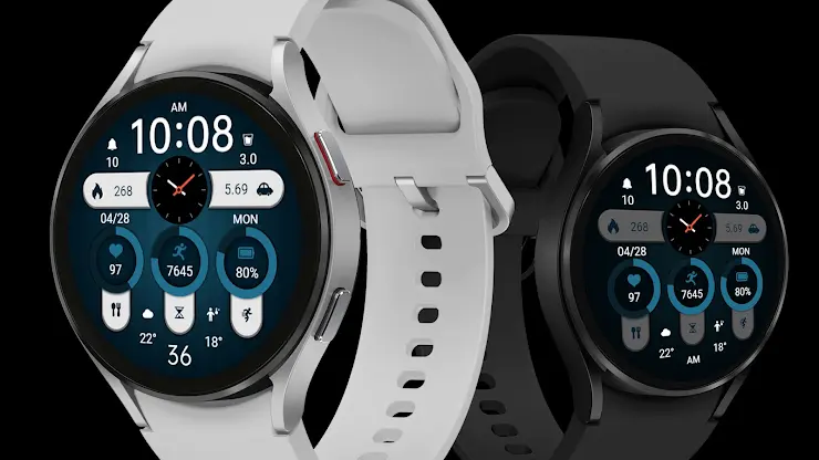 Button Component ZKin Watch screenshot 1