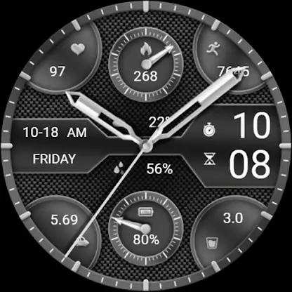 Carbon Fiber Texture ZKinWatch screenshot 6