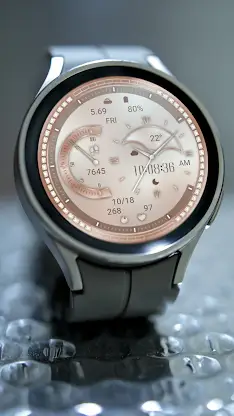 Champagne Quartz ZKin Watch screenshot 5