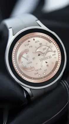 Champagne Quartz ZKin Watch screenshot 2