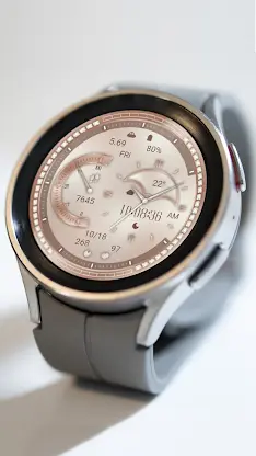 Champagne Quartz ZKin Watch screenshot 4