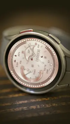 Champagne Quartz ZKin Watch screenshot 3