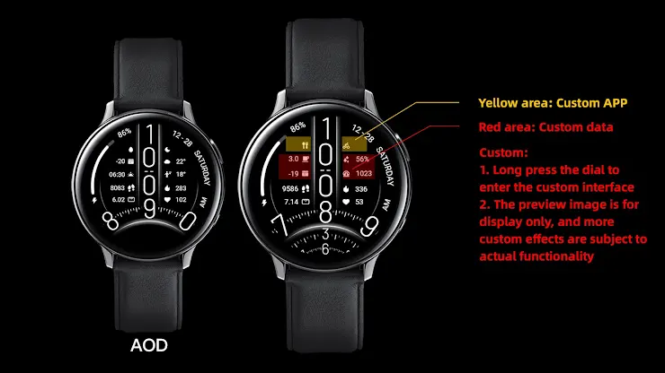 ZKin WatchFace Animation Clock screenshot 1