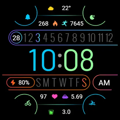 ZKin Watch Color Line Data screenshot 7