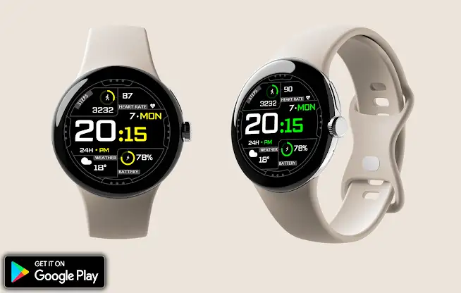 Digital Wuxysyp Watch face screenshot 2