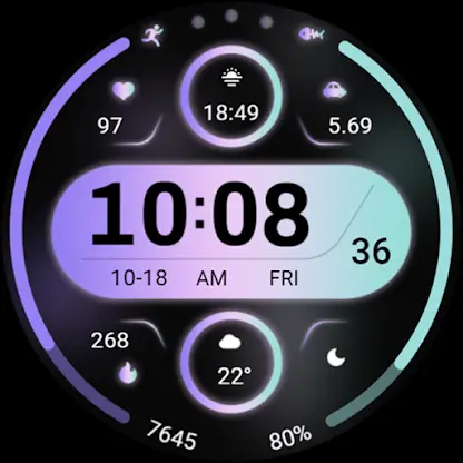 Colorful Components For WearOS screenshot 7