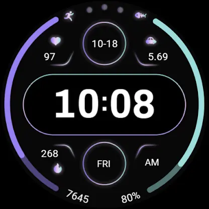 Colorful Components For WearOS screenshot 8