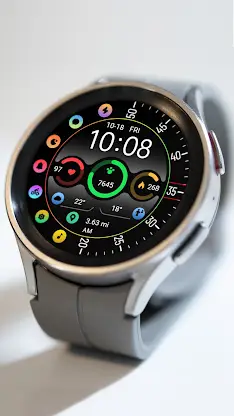 Colorful Small Round ZKinWatch screenshot 3